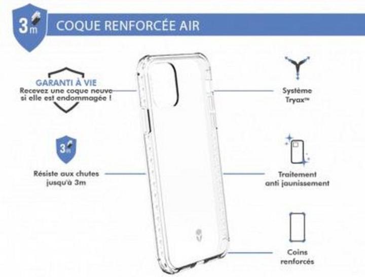Actual product image Bigben Connected FC Air iPhone IP11/IP XR Transparent (Apple iPhone 11)
