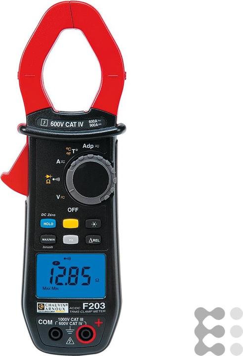 Image du produit Chauvin Arnoux Pince de courant, multimètre à main di (CAT IV 600V, CAT III 1000V)
