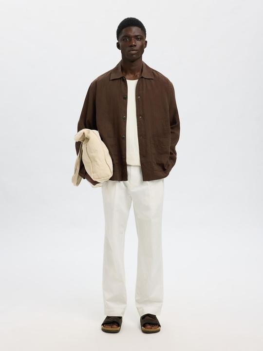 Produktbild Selected Homme Leinenmix Overshirt (L)