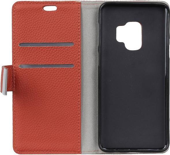 Produktbild MU Classic Leder Hülle mit Litchitextur (Samsung Galaxy S9+)