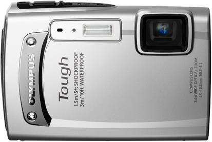 Actual product image Olympus TG-310, 14MP, 3x zoom, HD movies, waterproof, silver (1/2,3'')