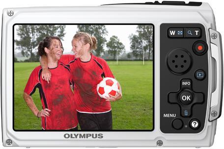 Actual product image Olympus TG-310, 14MP, 3x zoom, HD movies, waterproof, silver (1/2,3'')