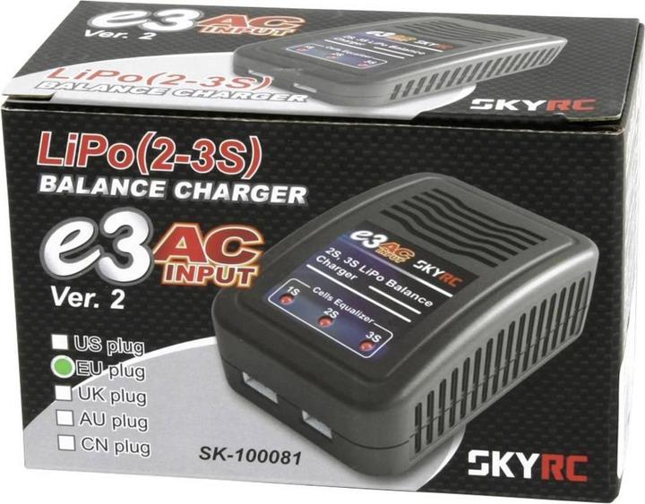 Immagine prodotto SkyRC caricatore e3 lipo 2-3s 1,2a