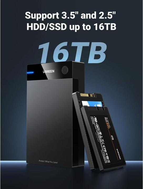 Produktbild Ugreen HDD Festplattenlaufwerk (3.5")