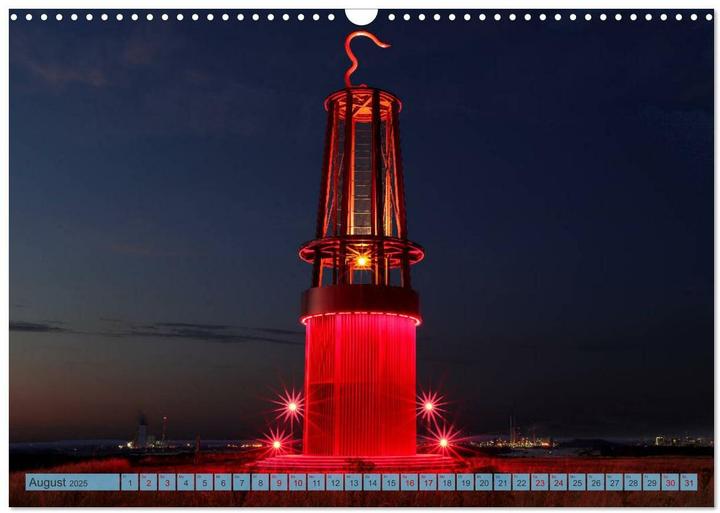 Actual product image RUHRPOTT LICHTER (Wandkalender 2025 DIN A3 quer), Monatskalender (A3, German)