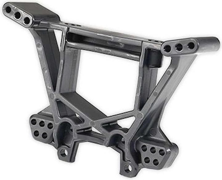 Actual product image Traxxas Extreme Heavy Duty Rear Shock Tower Grey 4x4 Hoss, Rustler, Slash (For Trx9080 Kit)