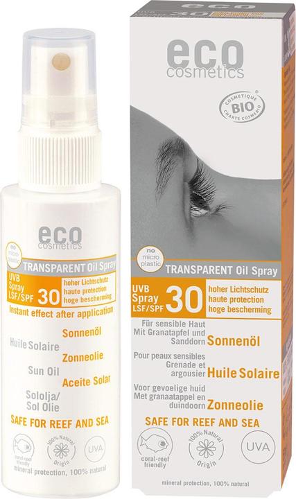 Produktbild Eco Cosmetics Transparent (Sonnenöl, Sonnenspray, SPF 30, 50 ml)