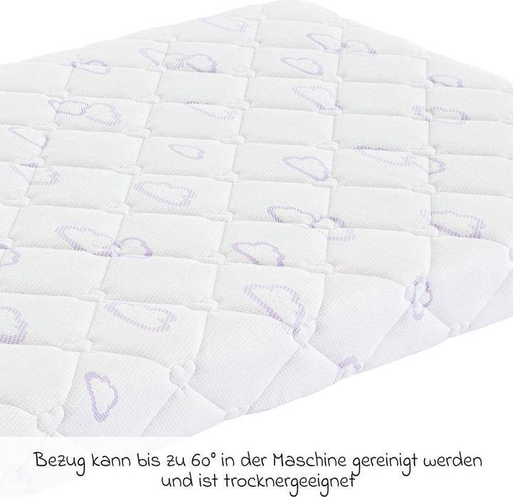 Actual product image Träumeland Baby Mattress Milky Way (70 x 140 cm)