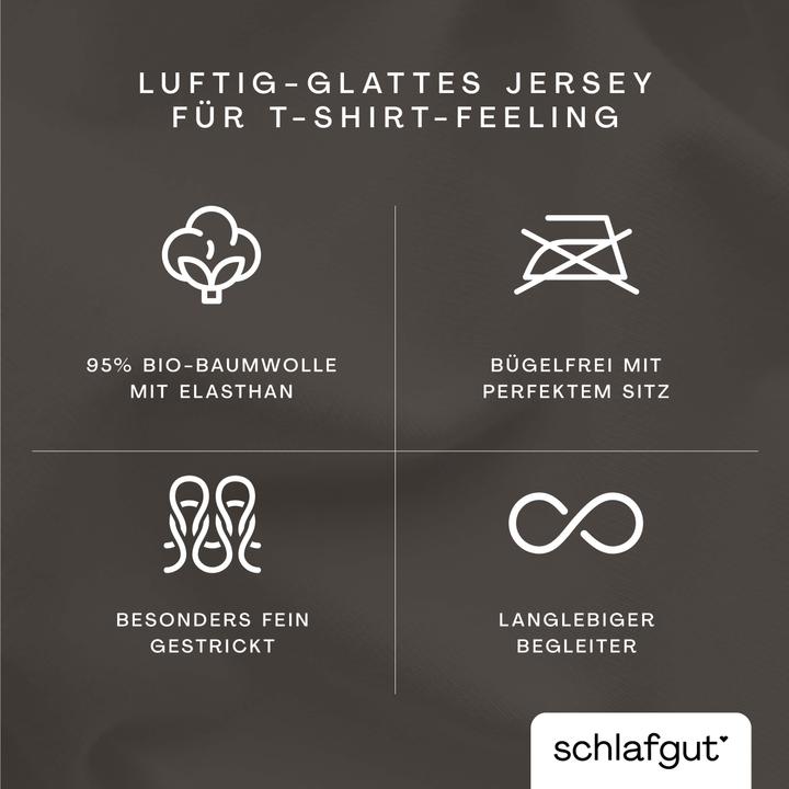 Image du produit schlafgut Knitted Jersey (Housse de couette, 80 x 80 cm)