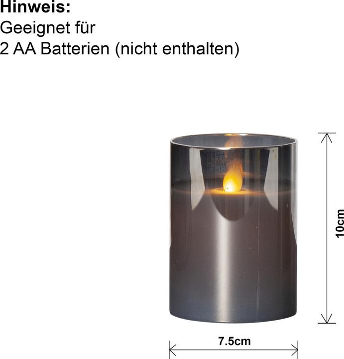 Actual product image Star Trading LED Pillar Candle M-Twinkle (1 x)