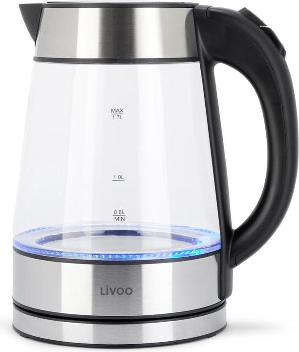 Produktbild Livoo Glaswasserkocher (1.70 l, EU-Stecker)