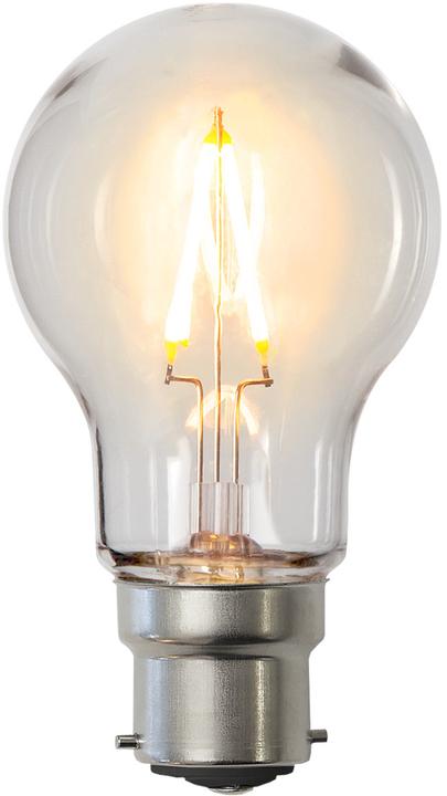 Immagine prodotto Star Trading Lampadina LED B22 A55 Filamento di copertura PC per illuminazione esterna (B22, 1 W, 80 lm, 1 x, G)