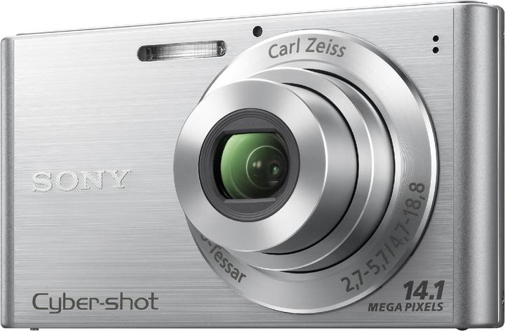 Sony DSC-W320, 14 MPixel, 4x optical zoom, silver (1/2,3'')