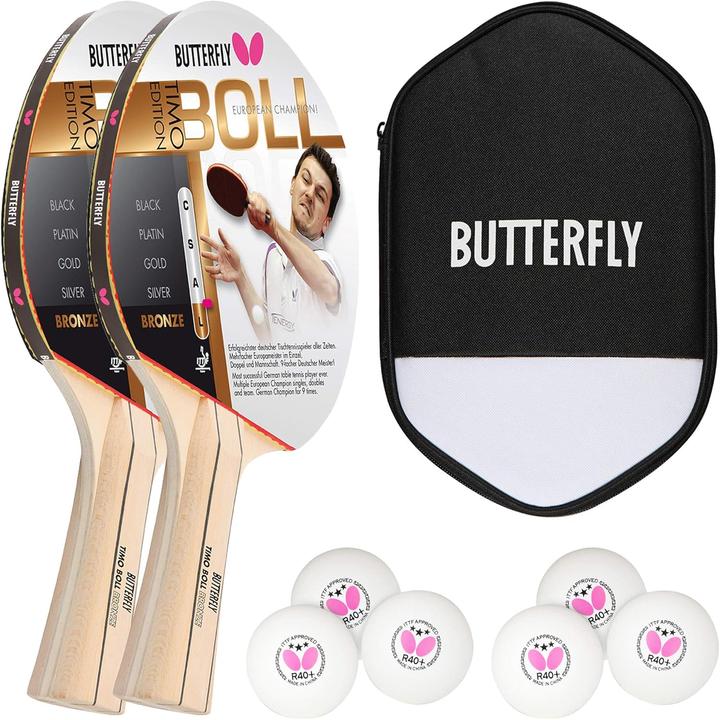 Image du produit Butterfly Timo Boll Bronze Set de raquettes de ping-pong