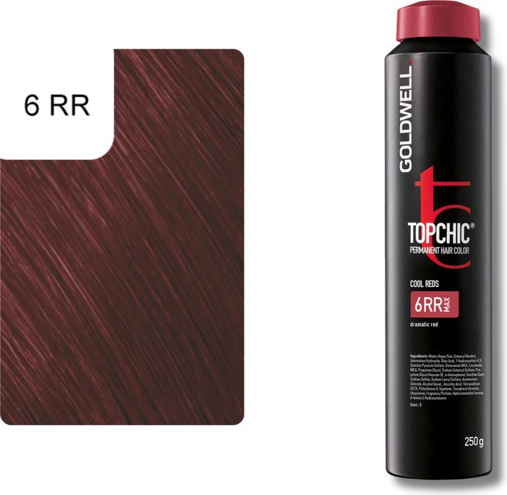 Actual product image Goldwell Topchic (6-RR dramatic red)