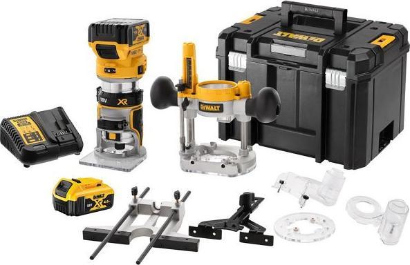 Produktbild DeWalt FRÄSMASCHINE 18V 2in1 8mm 2x5,0Ah TSTAK DCW604P2