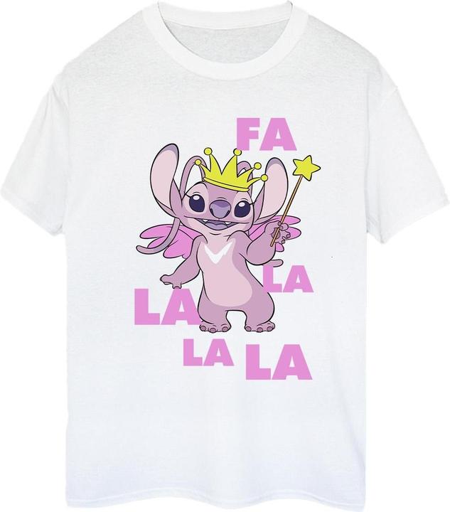 Immagine prodotto Disney Lilo & Stitch Angel Fa La La Maglietta Ampia Donna (XXL)