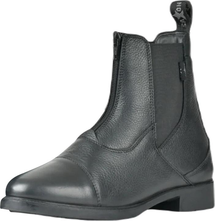 Actual product image Saxon Unisex Adult Allyn Leather Zip Paddock Boots (45.5)