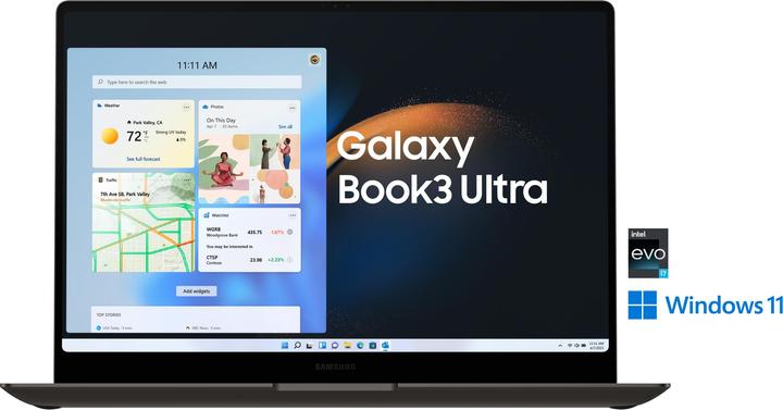 Image du produit Samsung Galaxy Book3 Ultra (16", Intel Core i7-13700H, 16 Go, 512 Go, DE)