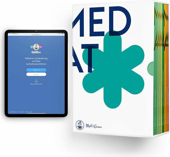 Produktbild MedAT 2024 Komplettpaket - Kompendium mit allen Büchern und E-Learning zur Vorbereitun (Deutsch, Constantin Lechner, Alexander Hetzel, Anselm Pfeiffer, 2023)