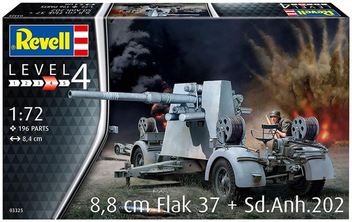 Produktbild Revell 8,8cm Flak 37 mit Sdt.Anh 202