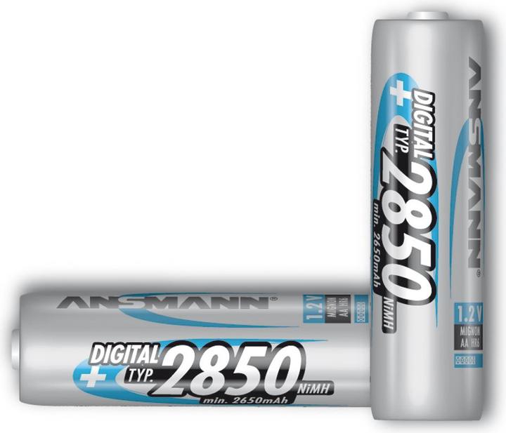 Actual product image Ansmann NiMH battery Mignon AA type 2850 (1 pcs., AA, 2850 mAh)