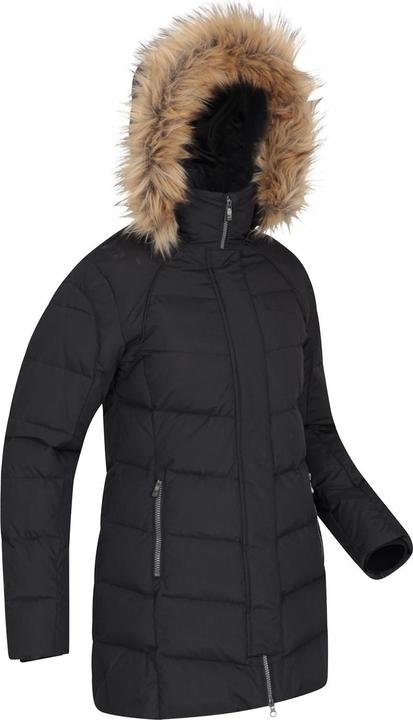 Actual product image Mountain Warehouse Womens/Ladies Isla II Long Down Jacket (32 D)