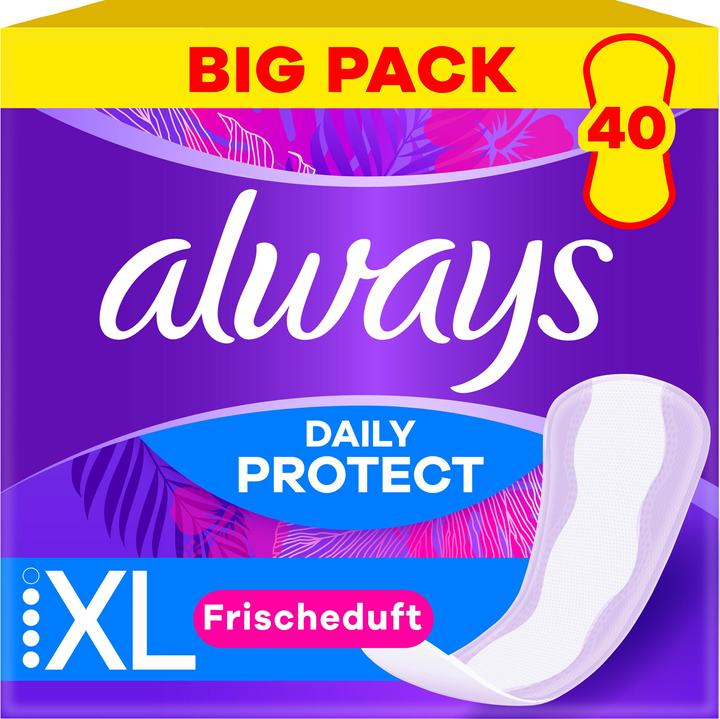 Actual product image Always Daily Protect Extra Long (40 x, Panty liners)