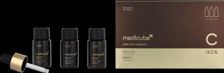 Medicube Deep Vita C Ampoule 2.0 10g - Pack of 3 Bottles (30 ml)