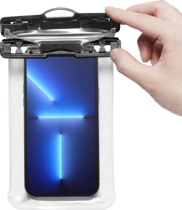 Actual product image Spigen A601 UNIVERSAL WATERPROOF CASE CRYSTAL CLEAR (Universal)