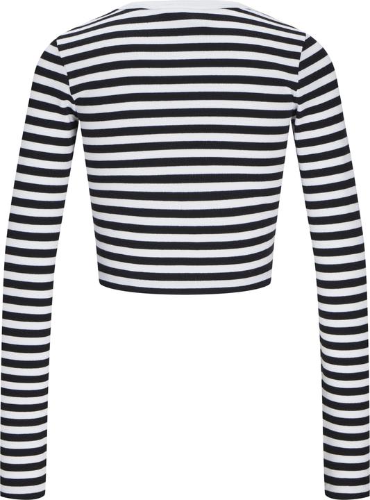 Produktbild JJXX Jxfeline Str Ls Stripe Rib Tee Jrs Noos (L)