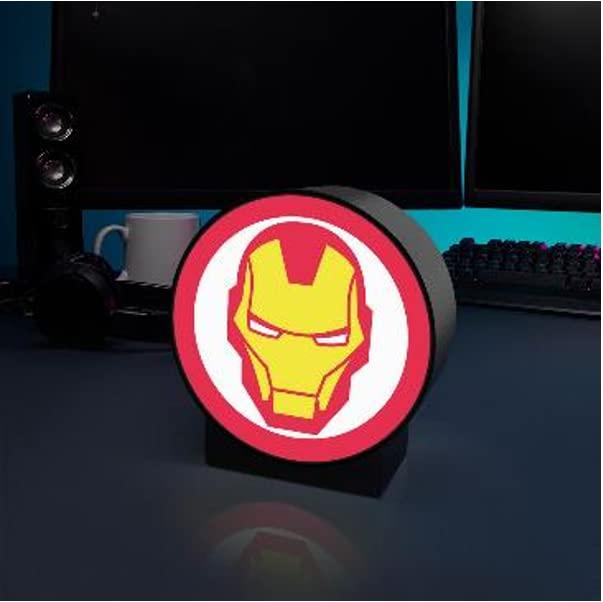 Actual product image Paladone Products Lampada Marvel Iron Man Box Light