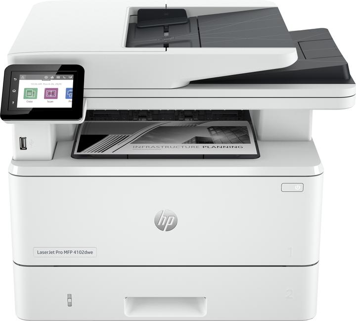 Actual product image HP LaserJet Pro MFP 4102dwe (Laser, Black and white)