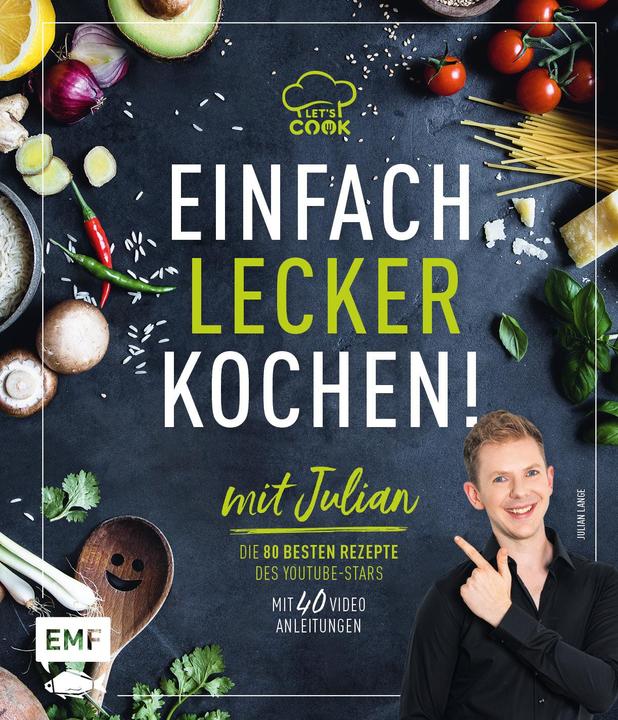 Image du produit Let's Cook mit Julian – Einfach lecker kochen! (Allemand, Julian Lange, 2021)