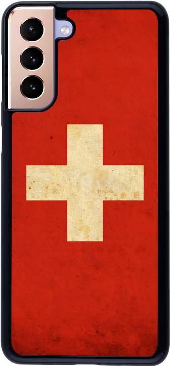 Image du produit PhoneLook Coque Vintage Flag SWISS (Samsung Galaxy S21+ 5G)