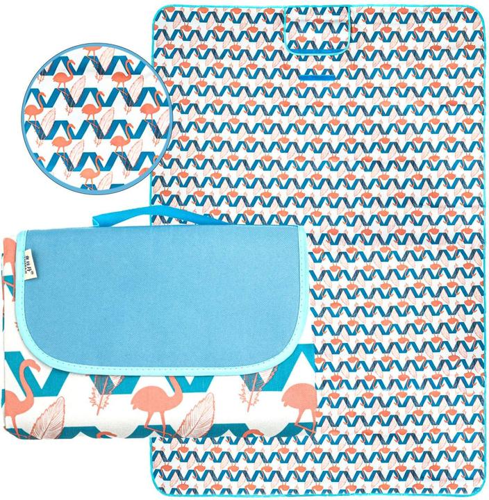 Actual product image Intirilife Foldable picnic blanket Waterproof