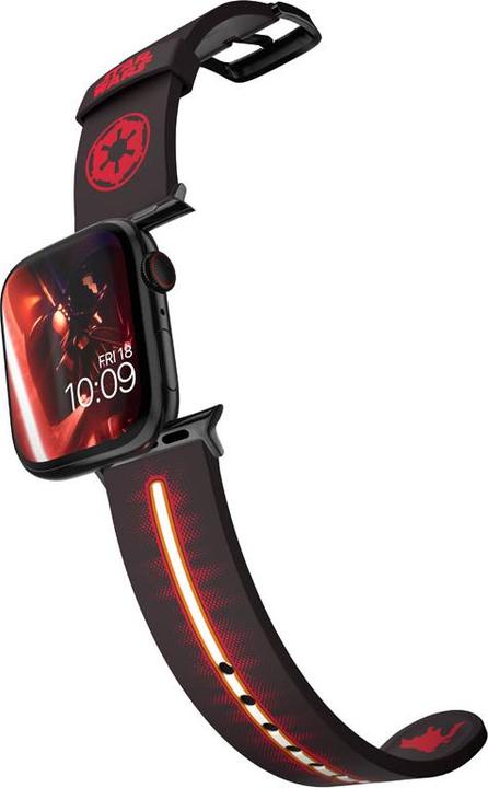 Image du produit Moby Fox Bracelet Smartwatch Star Wars Darth Vader Lightsaber 22 mm (22 mm, Silicone, Acier inoxydable)
