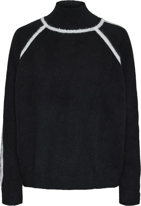 Pieces PCLOLA Pullover mit hohem Kragen