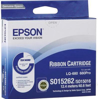 Actual product image Epson Ribbon nylon black S015262 LQ 2550 (S015016) 2 mio.