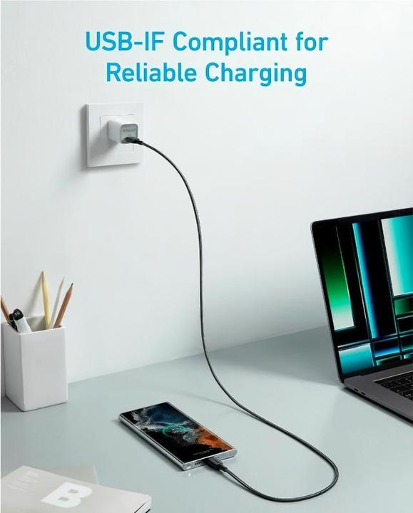 Immagine prodotto Anker USB C – USB-C (1.80 m, USB 2.0)