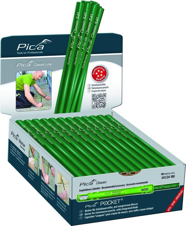 Immagine prodotto Pica Matita da muratore Classic 541 24 cm (100 x)