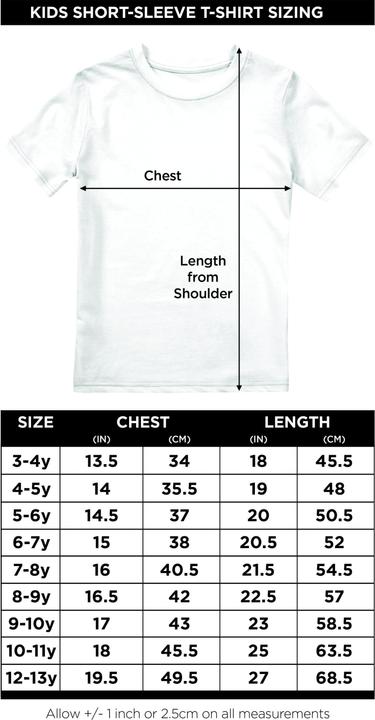 Nutritional values and ingredients Childrens/Kids Character Faces T-Shirt (128)