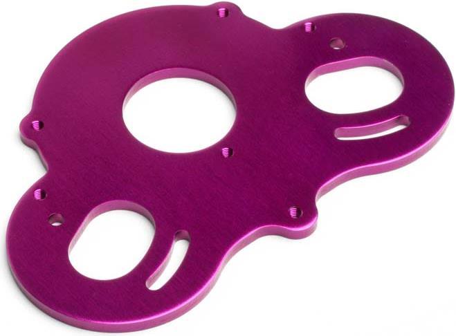 Actual product image HPI E-Savage Motor Plate 3.0mm (Lila)