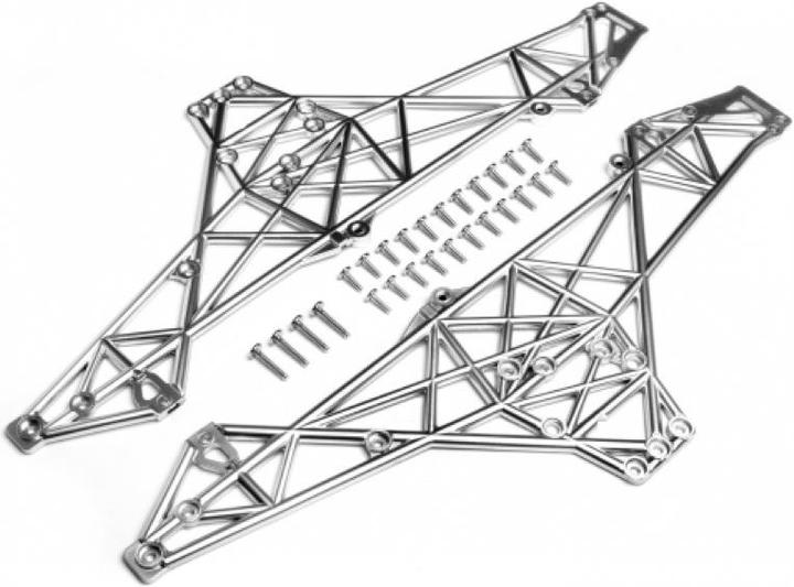 Immagine prodotto HPI Set telaio principale Wheely King (cromo opaco)