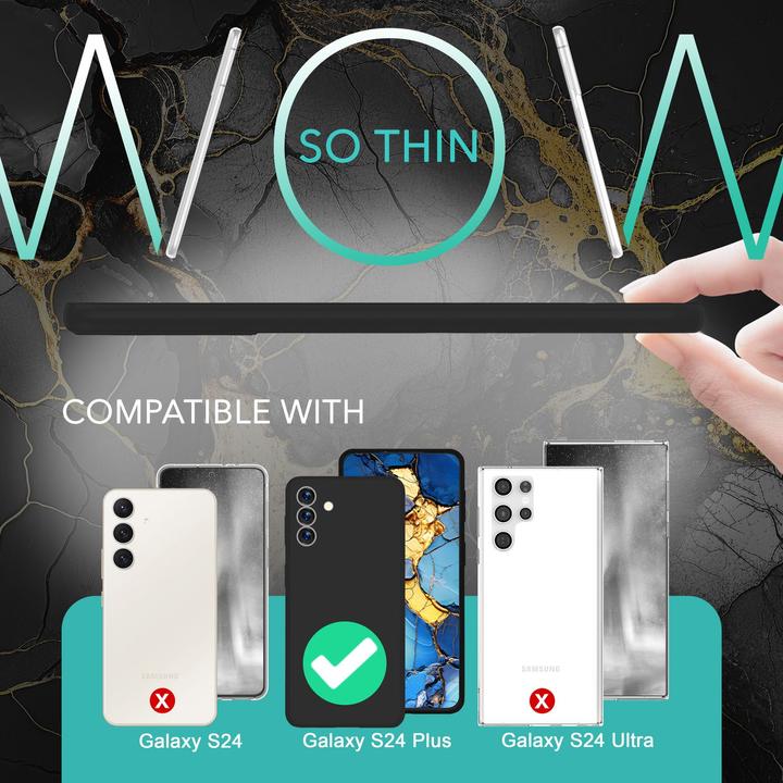 Produktbild Nalia Extrem Dünnes 0,3mm Mattes Hardcase (Samsung Galaxy S24+)