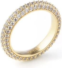 Produktbild Guess - Glittering Gold Plated Ring with Infinity Zircons JUBR04672JWYG - Circuit: 58 mm (58)