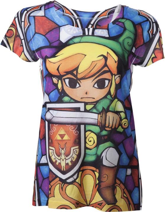 Actual product image Bioworld Zelda - stained-glass window Link - L size (L)