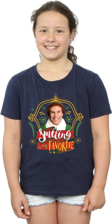 Immagine prodotto Elf Buddy Smiling Maglietta Ragazze (152, 158)