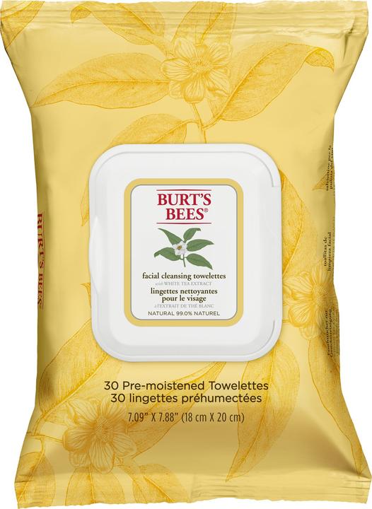 Burt's Bees Facial Cleansing Towelettes White Tea (Reinigungstücher)