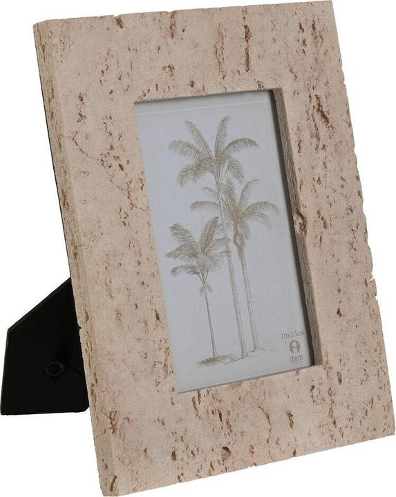 Actual product image Esprit Fotorahmen Home Beige Harz Kristall Marmor Urban 18 x 2 x 22 cm (10 x 15 cm)